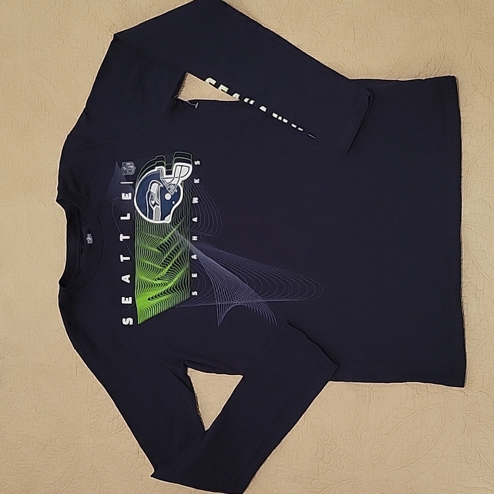 Seattle Seahawks Long Sleeve Shirt. Youth Large (2 Available)